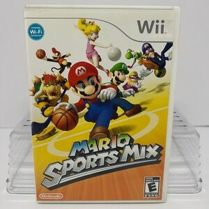 Mario Sports Mix (Nintendo Wii, 2011) (some Scratches) With Manual Tested